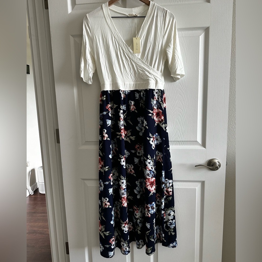 Called to Surf Floral Dress